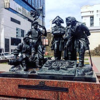 Photo taken at Памятник основателям крепости Дмитрия Ростовского by Tesalovskii on 8/22/2016