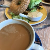 Photo taken at Bagels &amp;amp; Beans by Cem on 4/10/2019