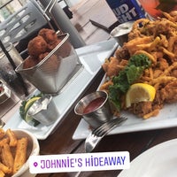 Photo taken at Johnnie&amp;#39;s Hideaway by Sevim C. on 6/11/2018