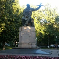 Photo taken at Памятник Поликарпову by Юляшка on 6/25/2013