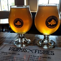 Photo taken at Vicious Fishes Brewery by Britta T. on 9/22/2018