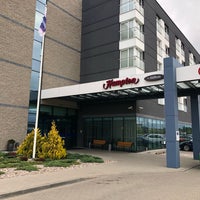 Photo taken at Hampton by Hilton Gdańsk Airport by Maximilian R. on 6/25/2018
