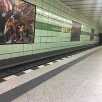 Photo taken at U Magdalenenstraße by Maximilian R. on 5/28/2016