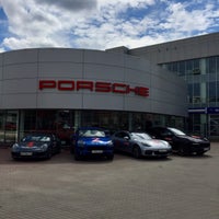 Photo taken at Porsche by Anastasia T. on 5/11/2017