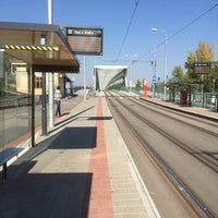 Photo taken at Sad Janka Kráľa - Divadlo Arena (tram) by Rebekka I. on 10/17/2017