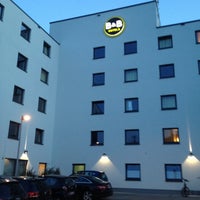 Photo taken at B&amp;amp;B Hotel Würzburg by Роман Г. on 6/17/2013