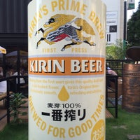 Photo taken at キリン 一番搾りガーデン Brewer&amp;#39;s Spirit 東京店 by Haruki T. on 8/2/2015