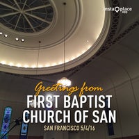 Photo taken at First Baptist Church of San Francisco by Linda K. on 5/5/2016