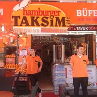 Photo taken at Taksim Hamburger by Erkn Ç. on 5/4/2013