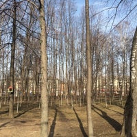 Photo taken at Комсомольский парк by Таня Я. on 4/10/2016