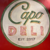 Photo taken at Capo Italian Deli by Atticus S. on 8/8/2021