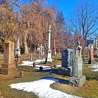 Photo taken at St. Mark&amp;#39;s Cemetery by Louis P. on 3/28/2014