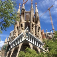 Photo taken at The Basilica of the Sagrada Familia by Arnold G. on 8/14/2015
