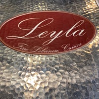 Photo taken at Leyla Fine Lebanese Cuisine by Tom K. on 11/1/2019
