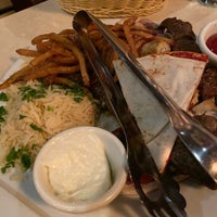 Photo taken at Leyla Fine Lebanese Cuisine by Tom K. on 11/2/2019