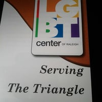Photo taken at LGBT Center of Raleigh by Elish A. on 5/8/2013