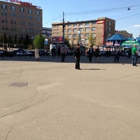 Photo taken at Семёновская площадь by Sergey E. on 5/8/2013