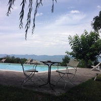 Photo taken at Villa Campestri - Olive Oil Resort by Eric R. on 7/21/2017