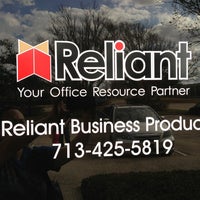 Photo taken at Reliant Business Products, Inc. by Cristina W. on 12/22/2012