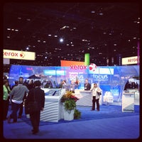 Photo taken at Xerox Booth Graph Expo 2012 by Katrina B. on 10/7/2012