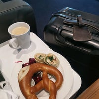 Photo taken at Lufthansa Business Lounge by Jeanette S. on 4/29/2023