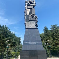 Photo taken at Монумент «Память шахтёрам Кузбасса» by Stas K. on 7/5/2021