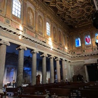 Photo taken at Basilica di Santa Maria in Trastevere by Irina O. on 12/14/2023