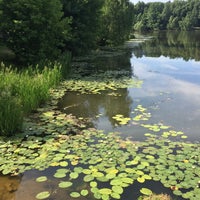 Photo taken at Мельничная плотина на реке Чурилихе by Irina O. on 6/21/2021