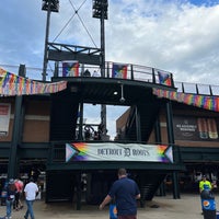 Photo taken at Comerica Park by Sara S. on 6/1/2022
