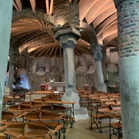 Photo taken at Cripta Gaudí by Alla B. on 11/14/2021