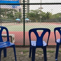 Photo taken at Chula Tennis court by Chana on 3/10/2018
