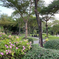 Photo taken at Thonburirom Park by Nap on 3/27/2022