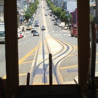 Photo taken at California Cable Car Turnaround-West by Phillip E. on 6/28/2016