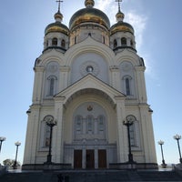 Photo taken at Спасо-Преображенский Кафедральный собор by asikapon on 9/9/2019