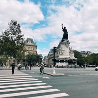 Photo taken at Métro République [3,5,8,9,11] by Caitlin V. on 9/12/2021