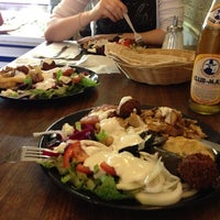 Photo taken at 1001 Falafel by Mansur on 6/1/2013