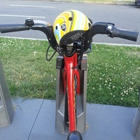 Photo taken at Capital Bikeshare - Maryland &amp;amp; Independence Ave SW by Maria S. on 6/5/2013