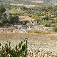 Photo taken at Cascate del Mulino (o del Gorello) by Dasha G. on 9/25/2021