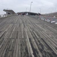 Photo taken at Osanbashi Pier by Isao T. on 6/25/2017