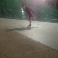 Photo taken at Sun Tennis Court by Ploy P. on 3/31/2013
