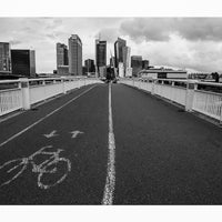 Foto diambil di Baltasis tiltas | White bridge oleh Kathleen O. pada 7/24/2023