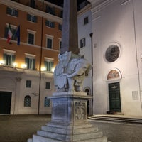 Photo taken at Elefantino e Obelisco della Minerva by Osman S. on 8/7/2023