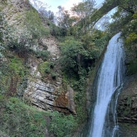Photo taken at Waterfall in Botanical Garden by Alexander K. on 10/15/2023