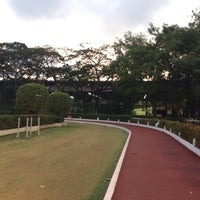 Photo taken at Jogging track by Gift T. on 2/16/2014