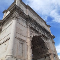Photo taken at Arch of Titus by Xiao on 3/3/2023