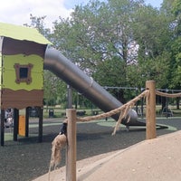 Photo taken at Clapham Common Playground by !mm on 6/14/2023