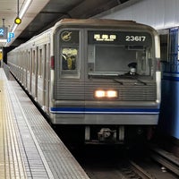 Photo taken at Yotsubashi Station (Y14) by Seigo S. on 1/18/2023