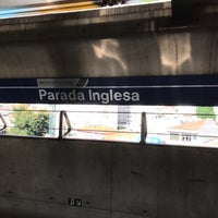 Photo taken at Estação Parada Inglesa (Metrô) by Marcelo B. on 4/24/2017