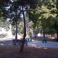 Photo taken at Füzuli adına park by Elvin I. on 9/8/2013
