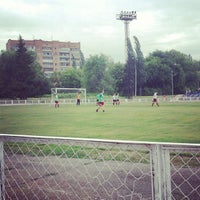 Photo taken at Стадион «Салют» by Slik B. on 6/19/2013